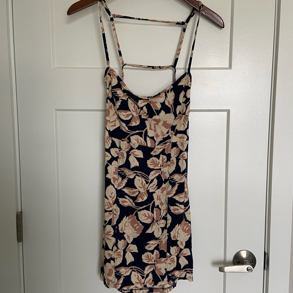 Free People Intimately Floral Backless Sundress - S Small NWT